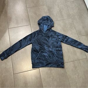 Athleta Girl In Your Element 2.0 Hoodie Navy Milky Way